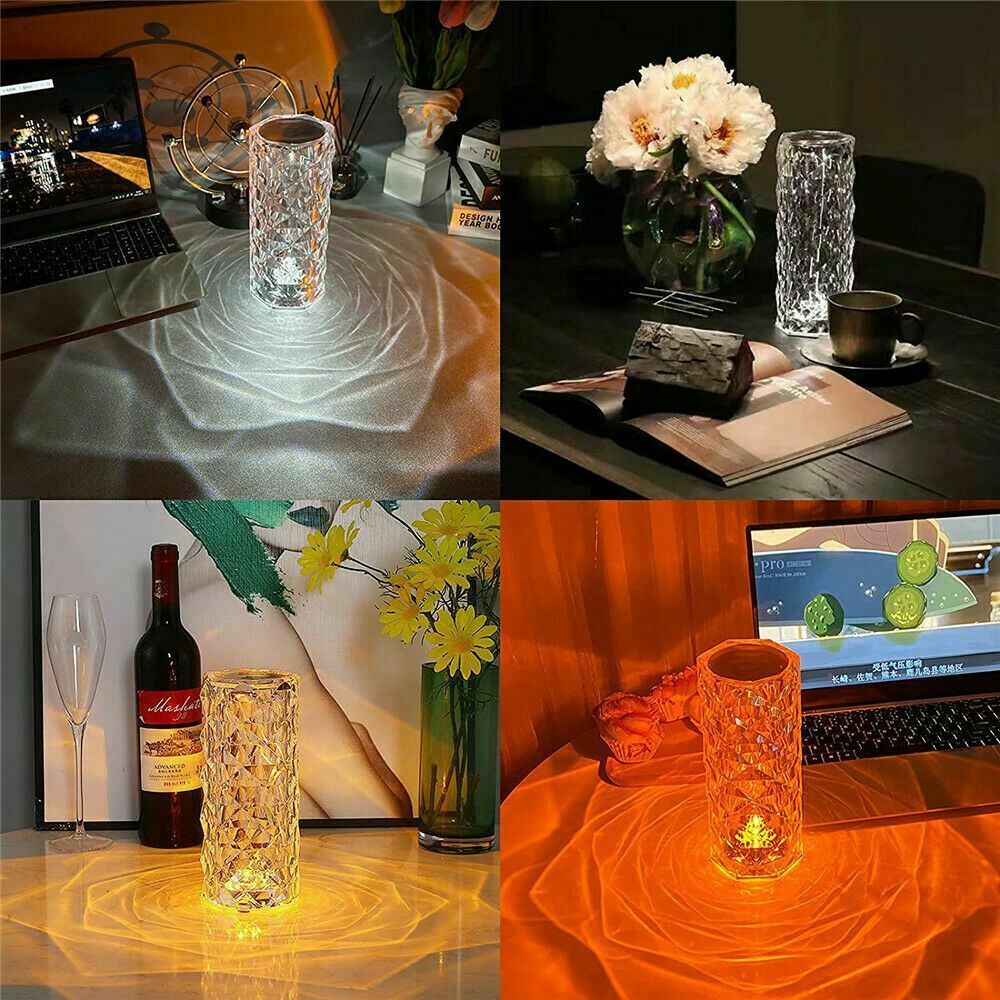 Crystal lamp with remote controller
