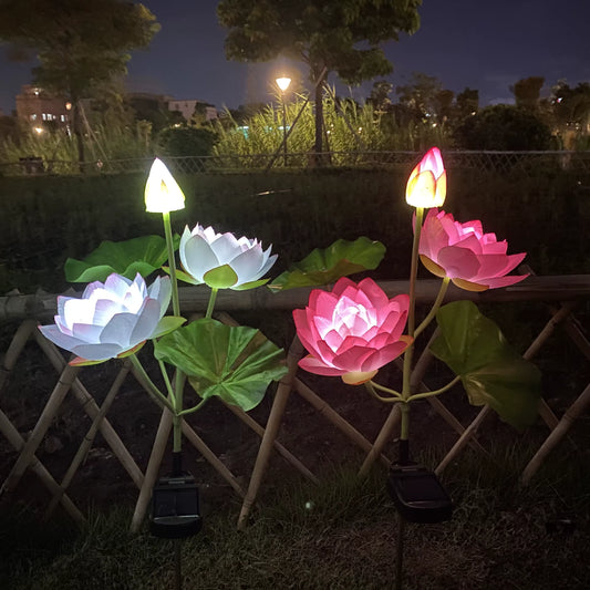 LED lotus lamp